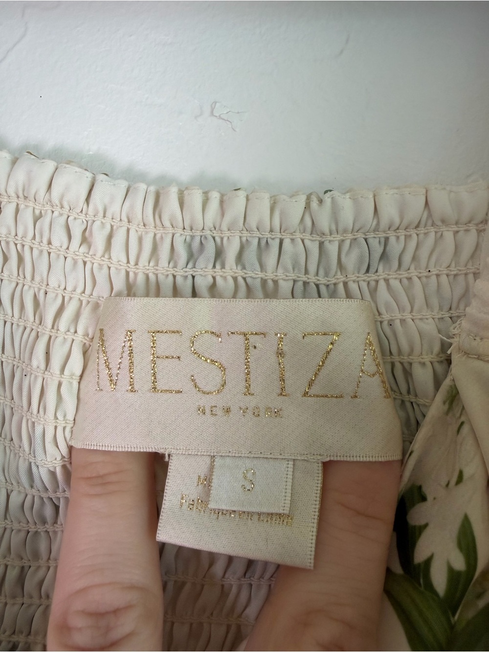 Mestiza New York Delphine ivory floral midi dress - Picture 11 of 11